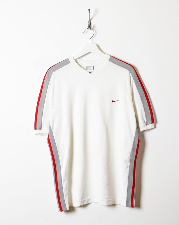 White Nike T-Shirt - Large