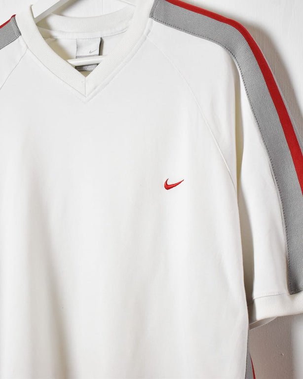White Nike T-Shirt - Large