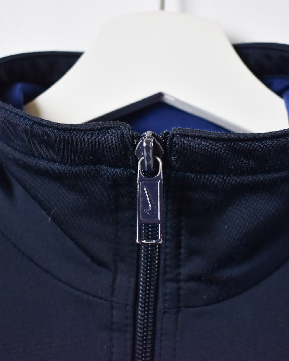 Navy Nike Tracksuit Top - X-Small