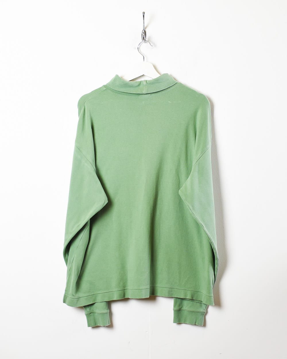 Green Nike Turtle Neck Long Sleeved T-Shirt - Large
