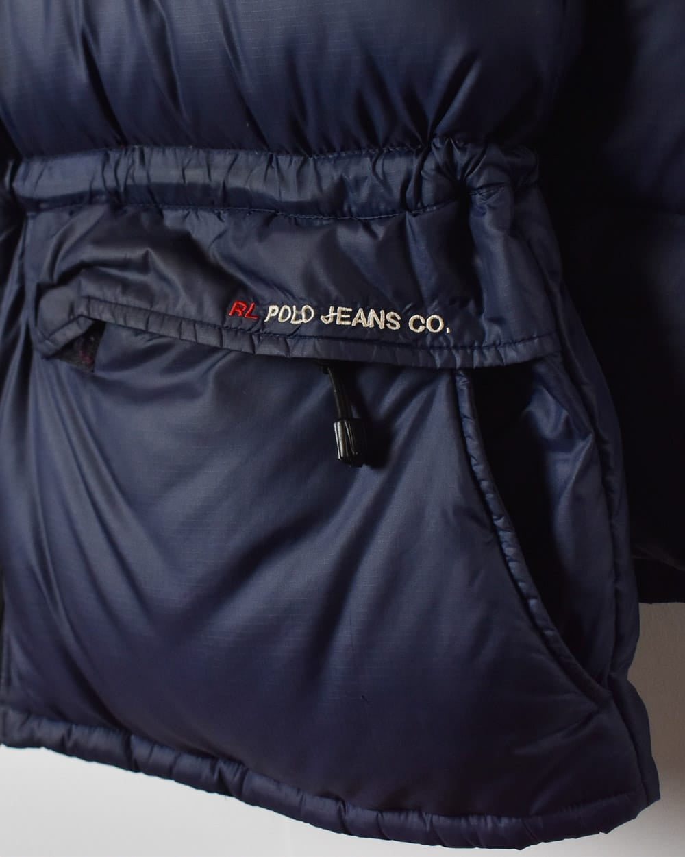 Navy Polo Jeans Co Ralph Lauren Puffer Jacket - Medium