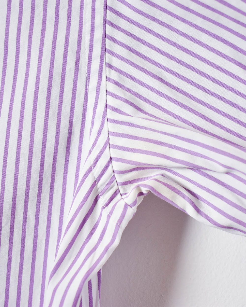 Pink Polo Ralph Lauren Striped Shirt - Medium Women's