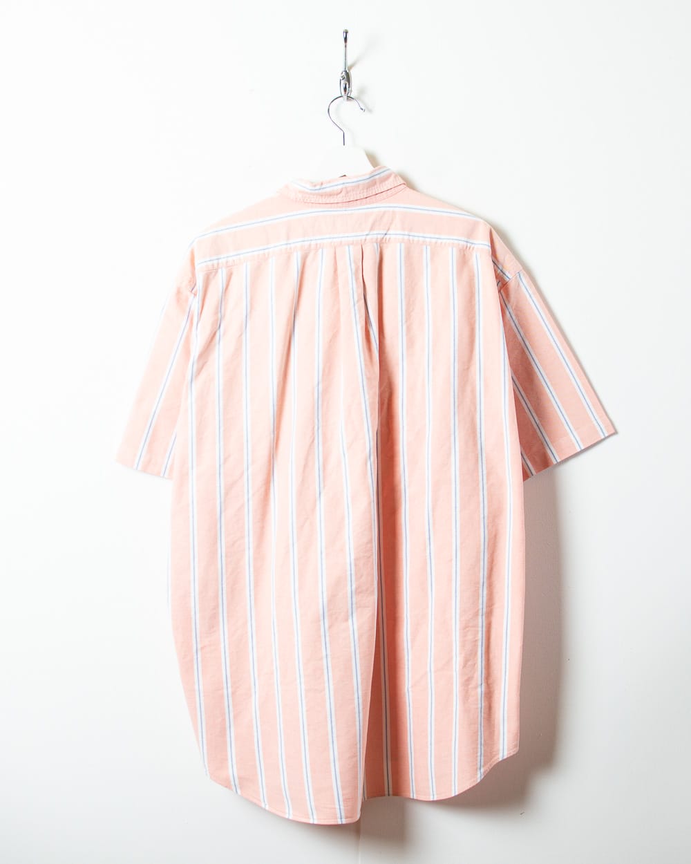Pink Polo Ralph Lauren Striped Short Sleeved Shirt - XX-Large