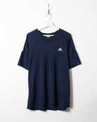Navy Adidas T-Shirt - Large