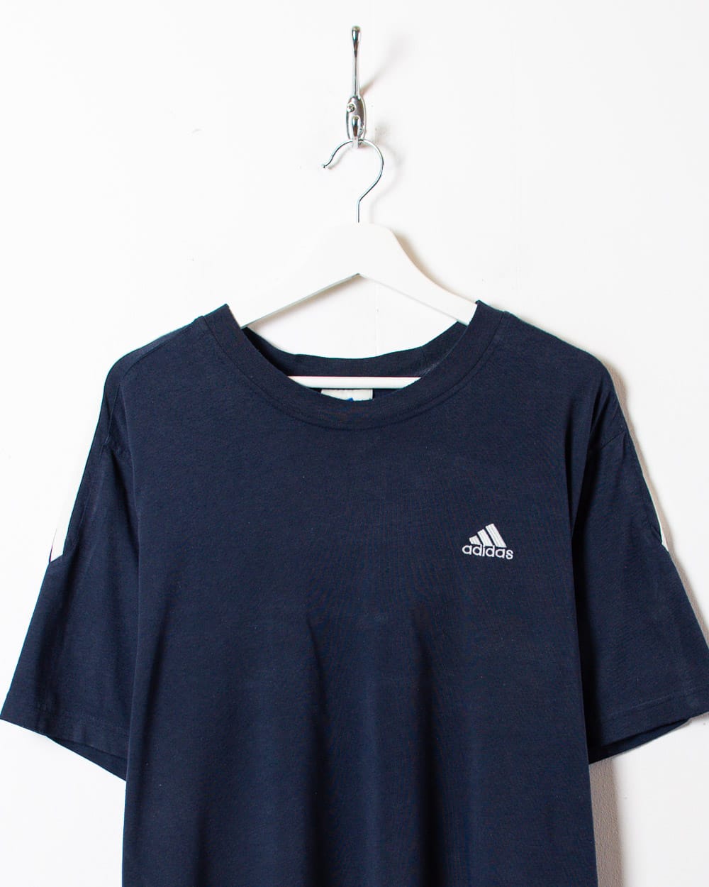 Navy Adidas T-Shirt - Large