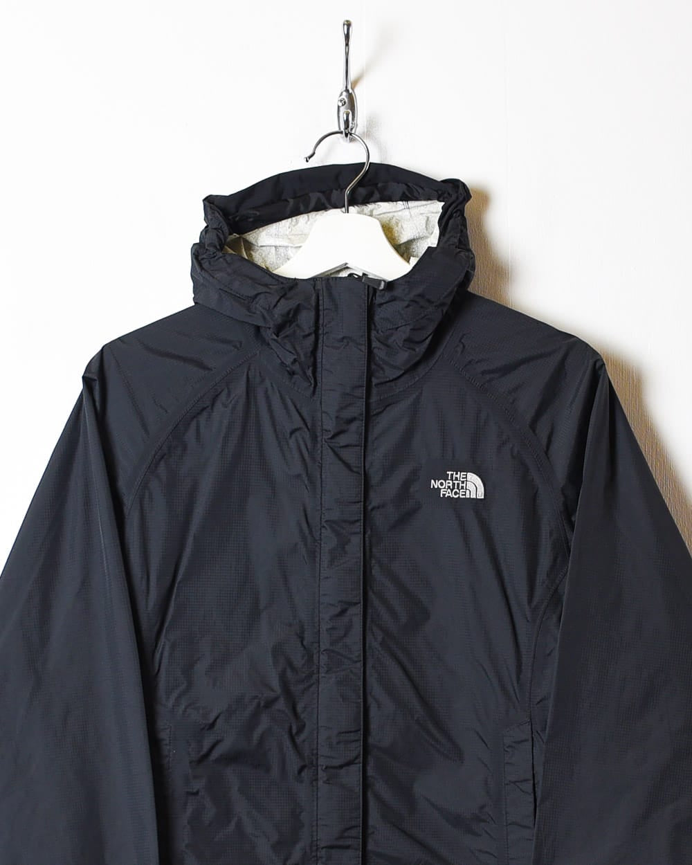 Black The North Face Hooded Windbreaker Jacket - Small Women's