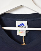 Navy Adidas T-Shirt - Large
