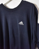 Navy Adidas T-Shirt - Large