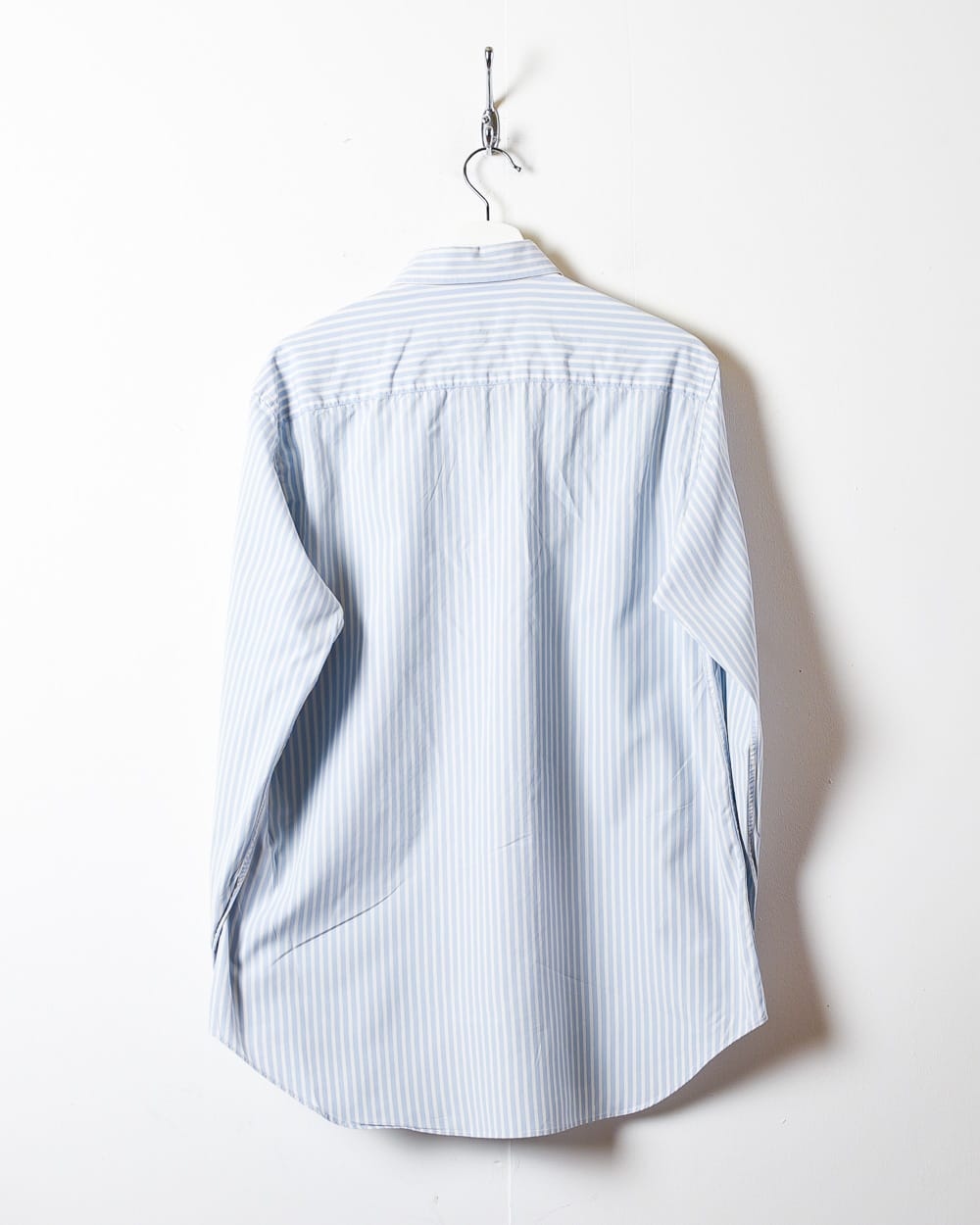BabyBlue Burberry Striped Shirt - Large