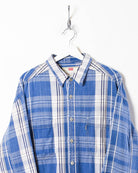 Blue Levi's Flannel Shirt - X-Large
