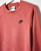 Maroon Nike Sweatshirt - Small Women's