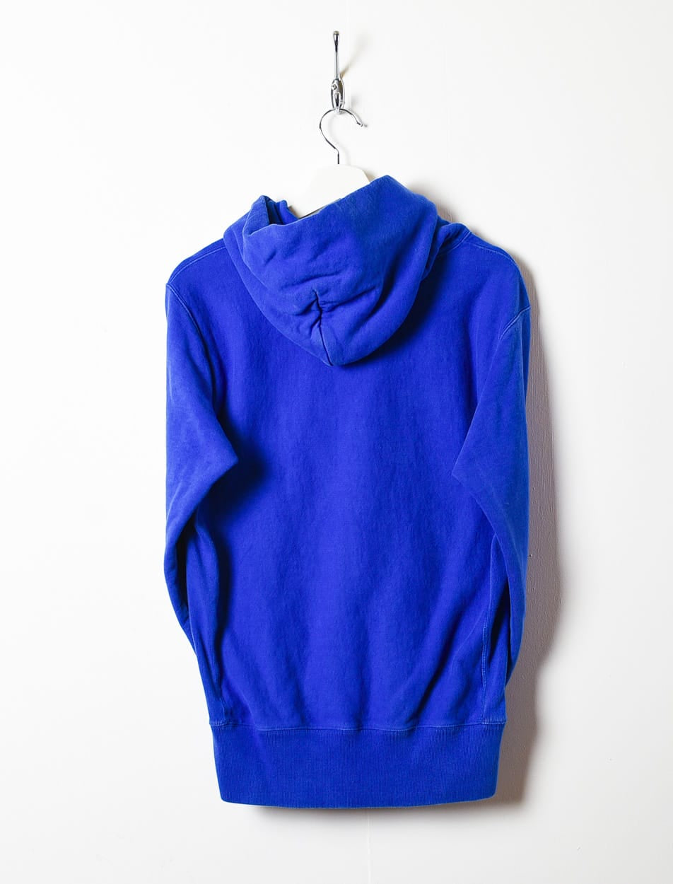 Blue Champion Reverse Weave Hoodie - Small