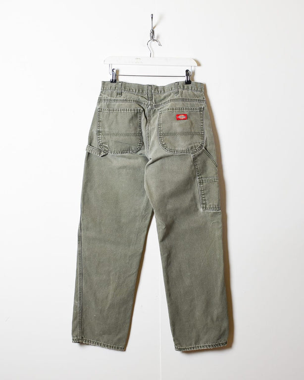 Khaki Dickies Carpenter Jeans - W32 L30