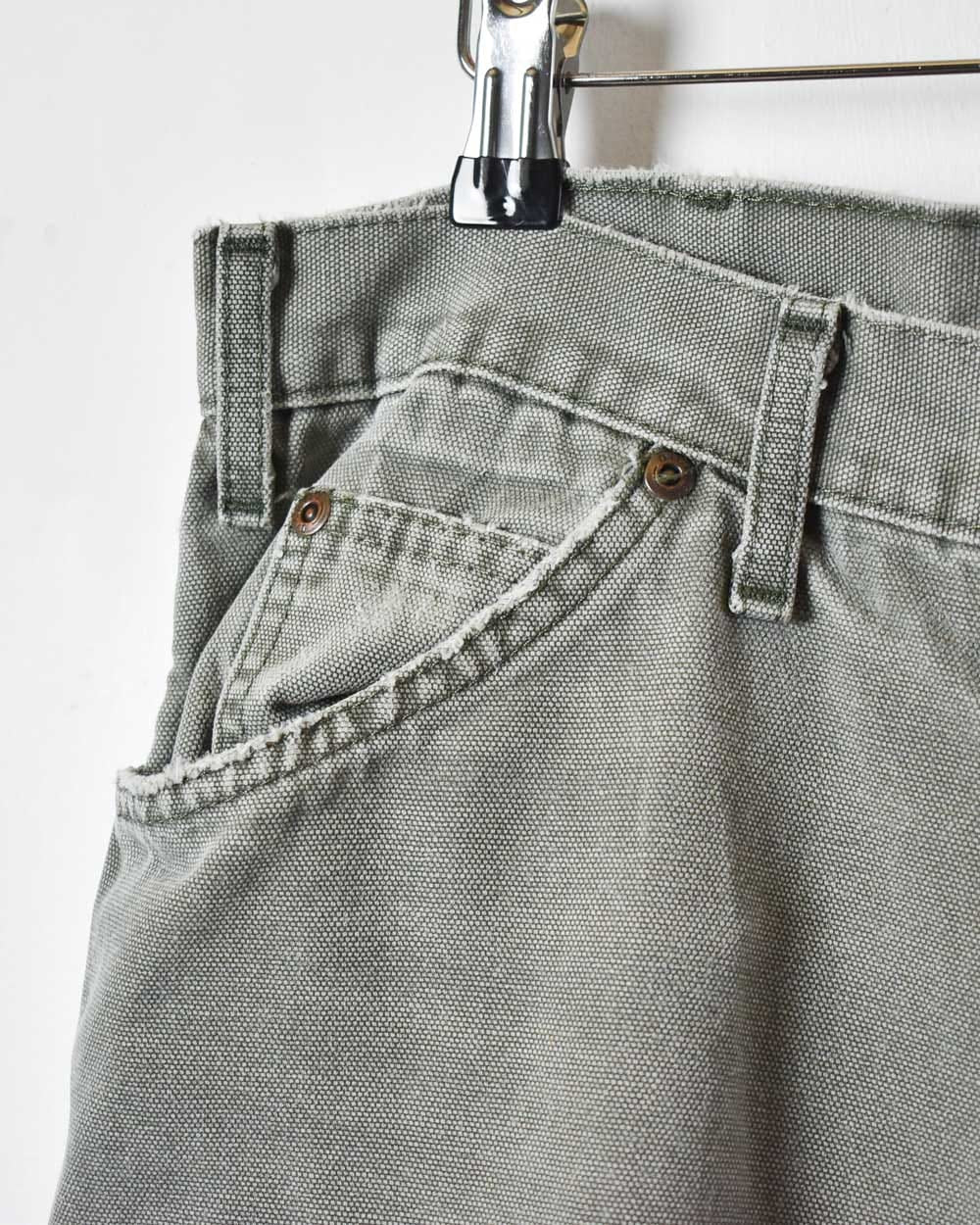 Khaki Dickies Carpenter Jeans - W32 L30