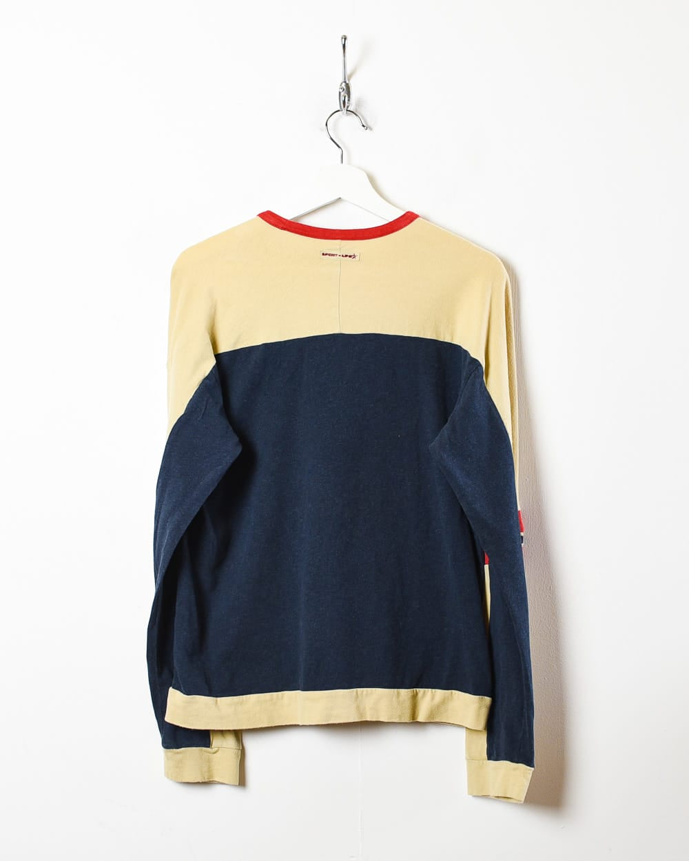 Navy Fila Long Sleeved T-Shirt - Small