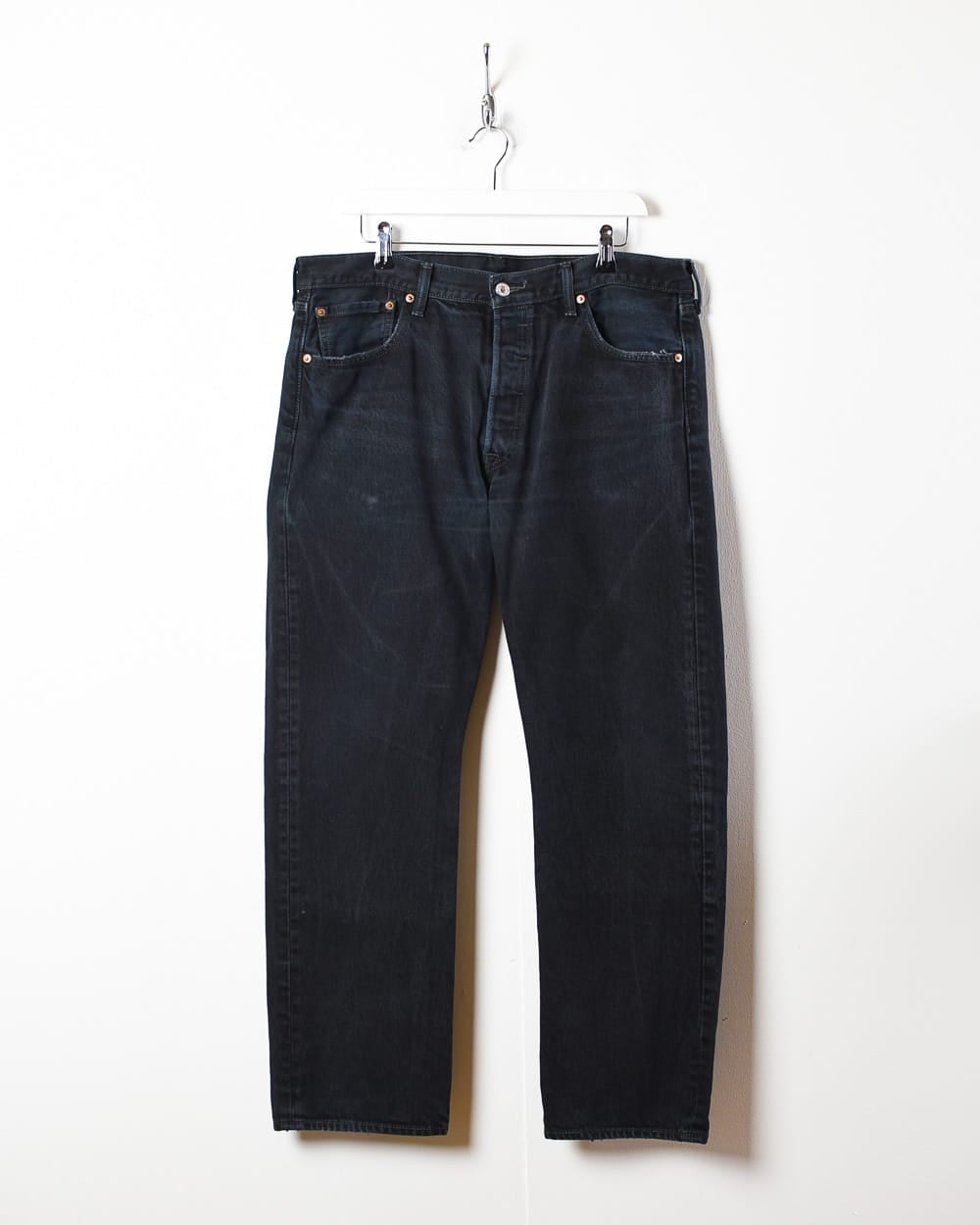 Black Levi's Black Label 501 Jeans - W36 L30