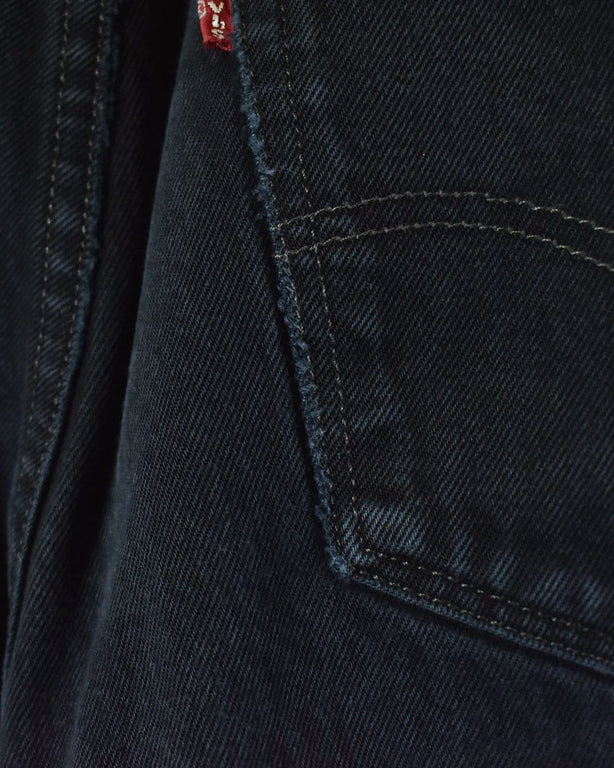 Black Levi's Black Label 501 Jeans - W36 L30