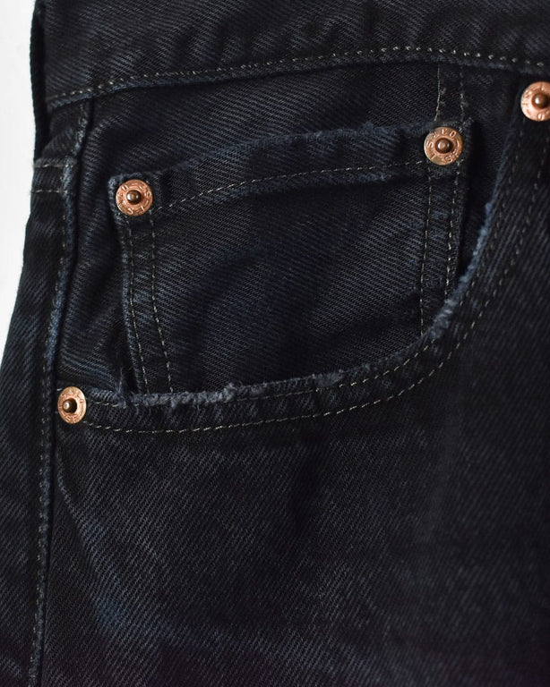 Black Levi's Black Label 501 Jeans - W36 L30