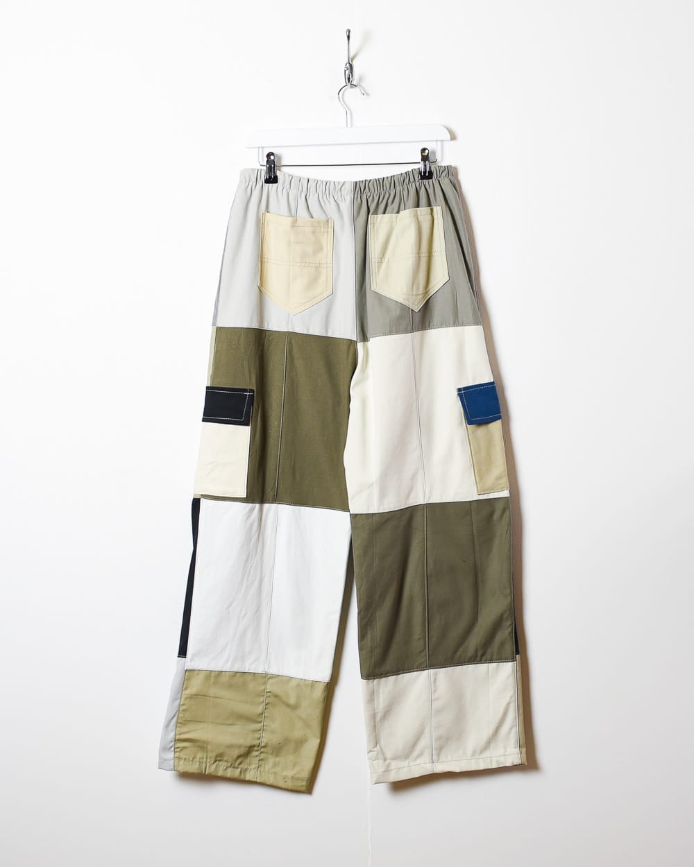 Neutral Reworked Baggy Cargo Trousers - Medium