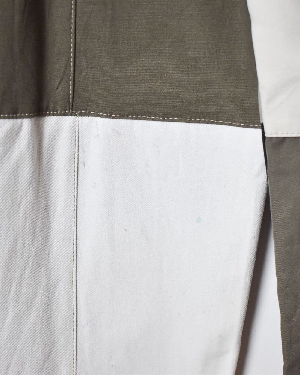 Neutral Reworked Baggy Cargo Trousers - Medium