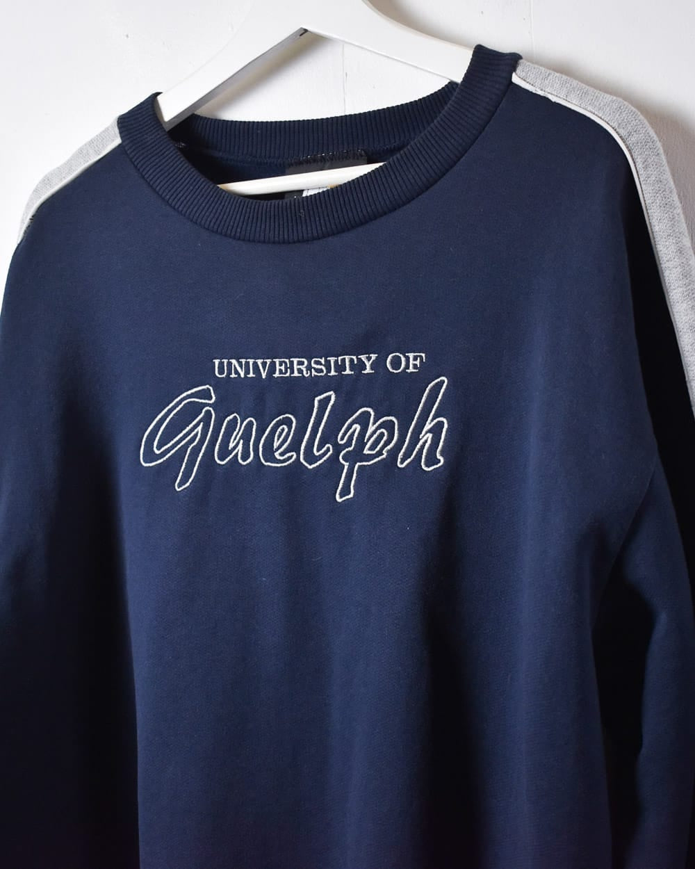 Navy University Of Guelph Sweatshirt - X-Large