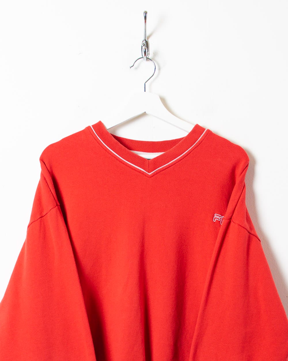 Red Fila Sweatshirt - Large