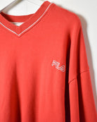 Red Fila Sweatshirt - Large