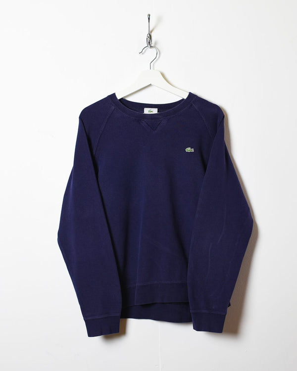 Navy Lacoste Sweatshirt - Small