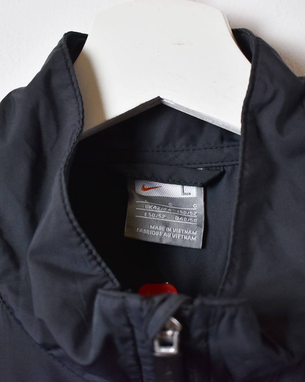 Black Nike Windbreaker Jacket - Large