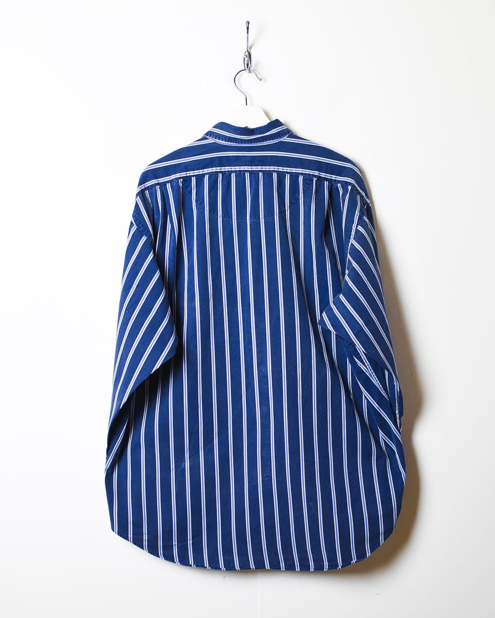 Navy Polo Ralph Lauren Striped Shirt - X-Large