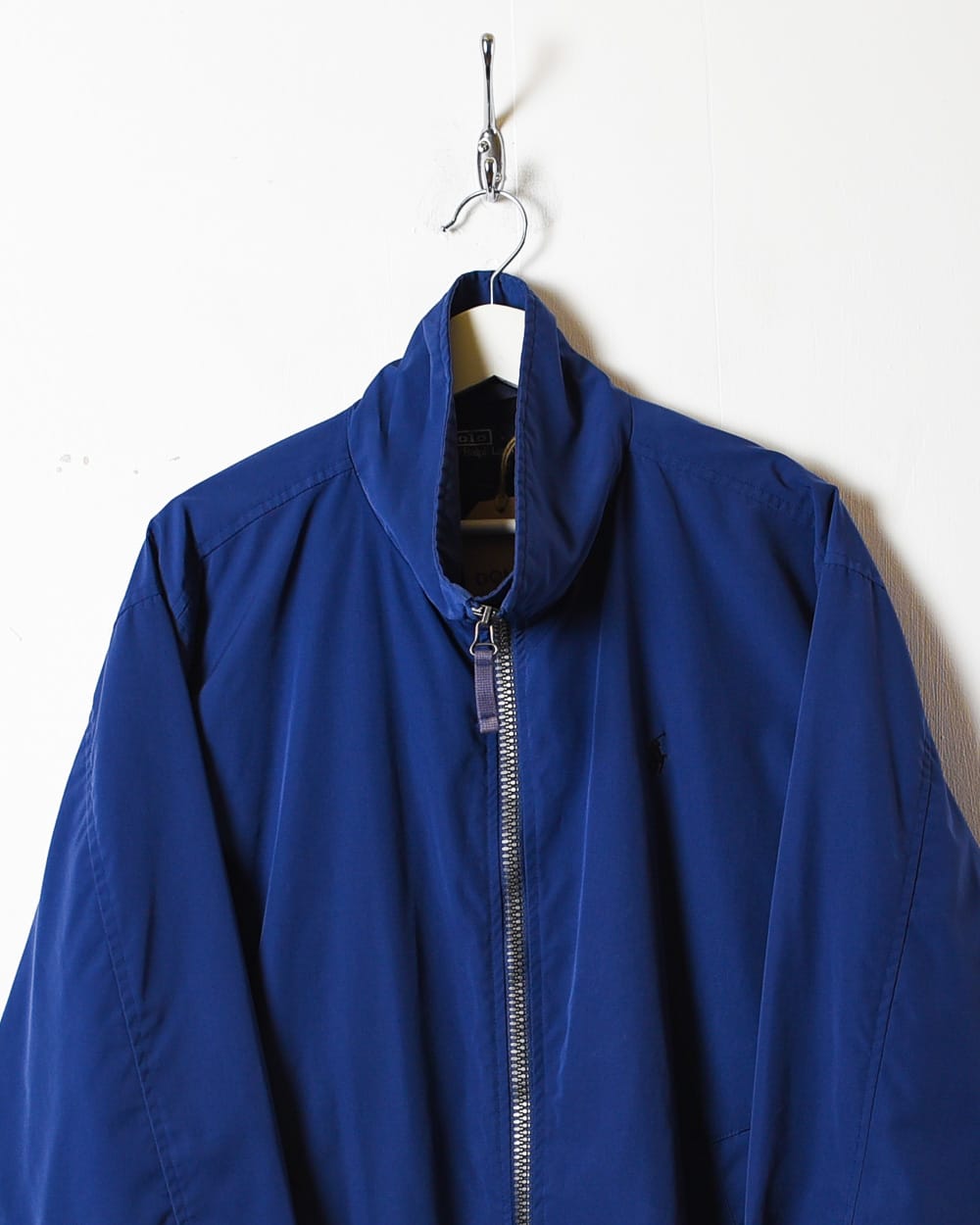 Vintage 90s Navy Polo Ralph Lauren Windbreaker Jacket - Large