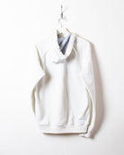 White Reebok 1/4 Zip Hoodie - Small