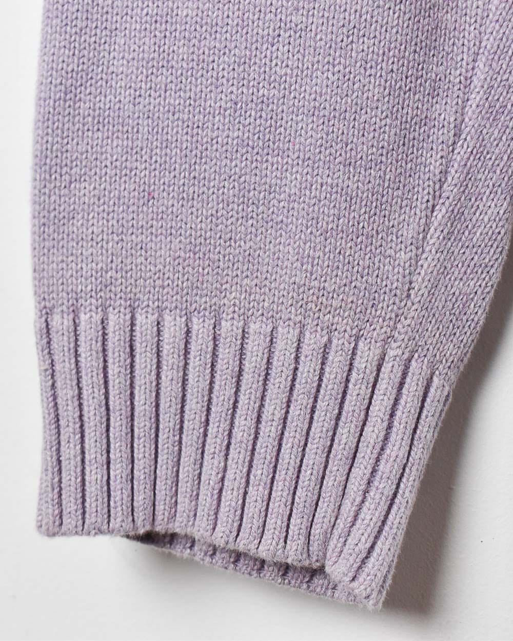 Pink Tommy Hilfiger Knitted Sweatshirt - Medium Women's