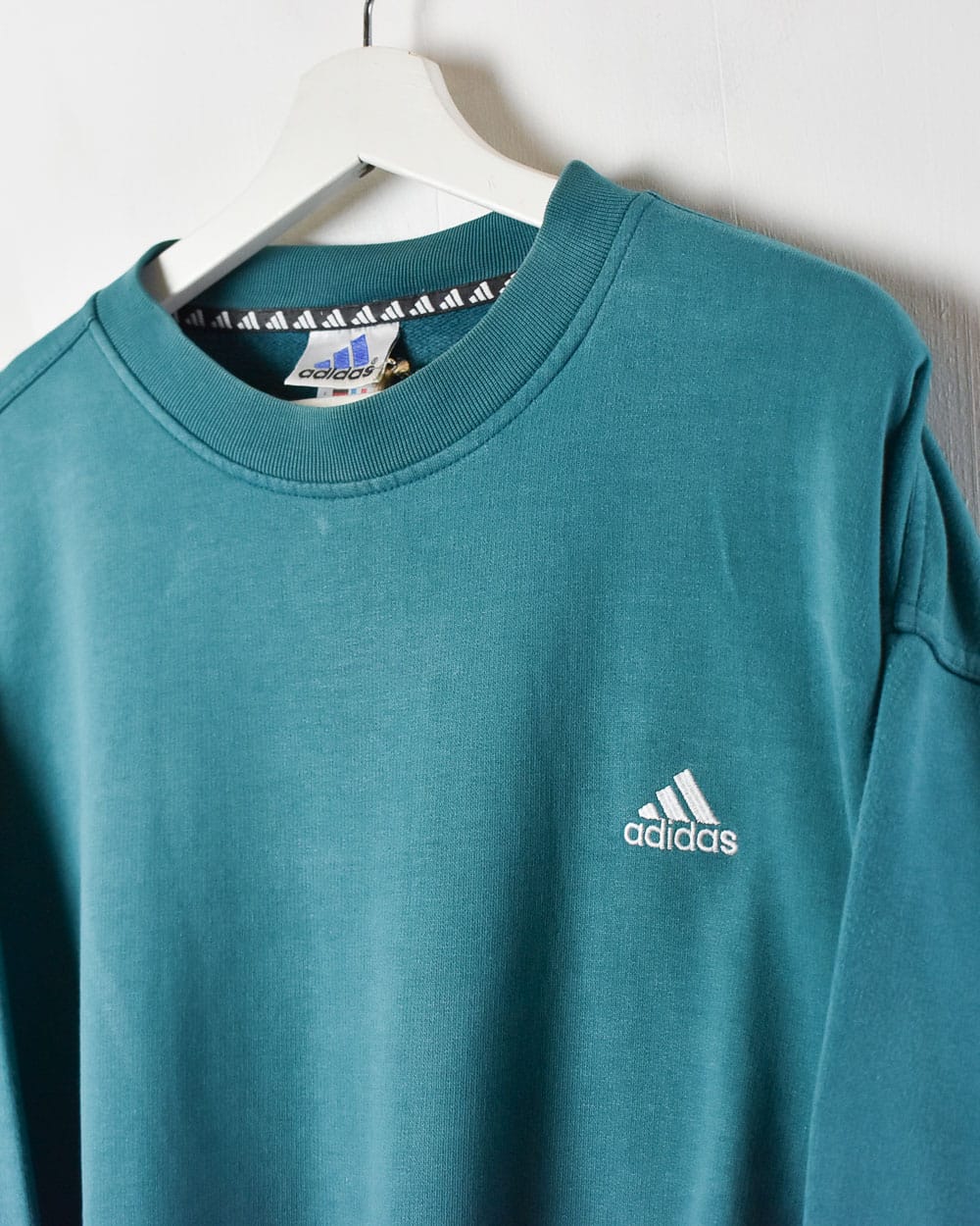 Adidas on sale sweatshirt teal