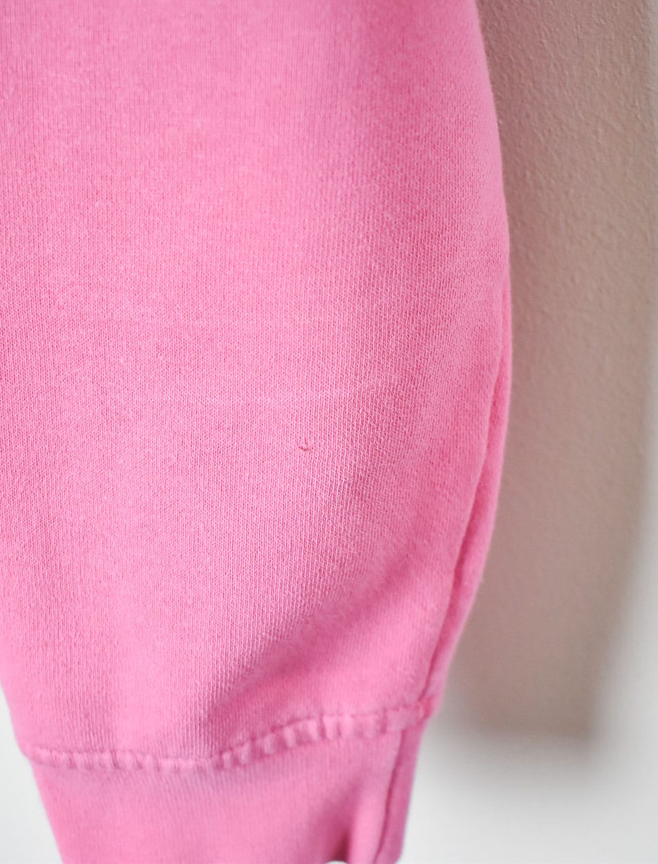 Pink Champion Zip-Through Hoodie - Large Women's