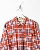 Orange Levi's Flannel Shirt - X-Large