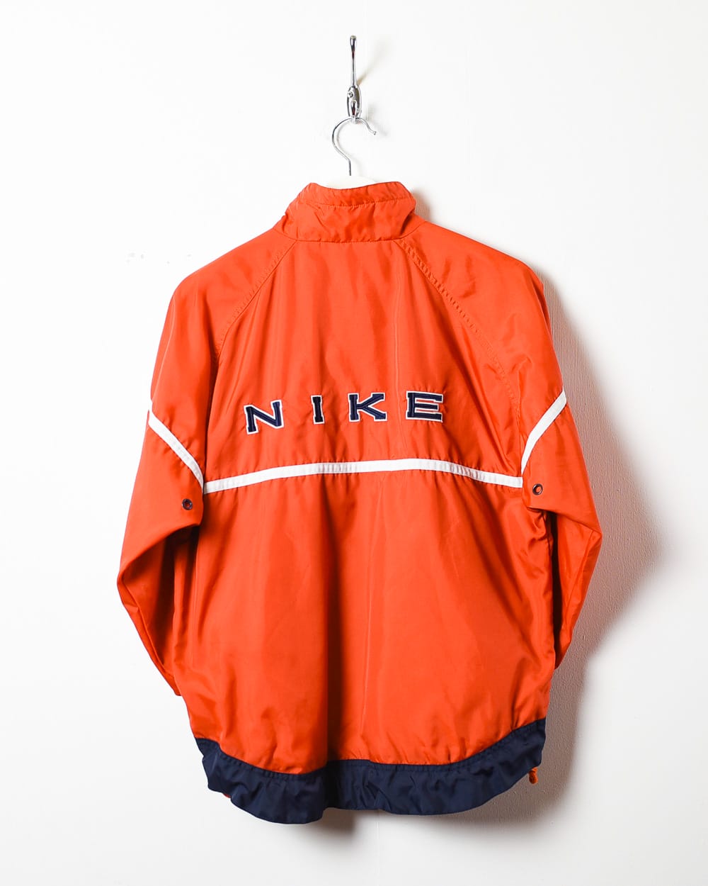 Orange Nike 1/4 Zip Windbreaker Jacket - X-Small