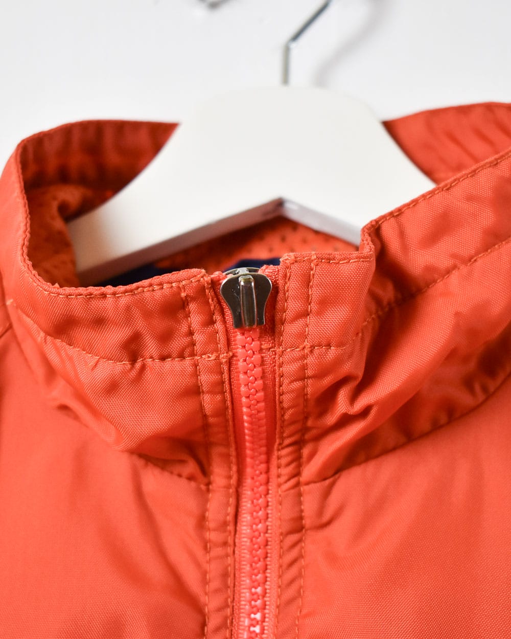 Orange Nike 1/4 Zip Windbreaker Jacket - X-Small