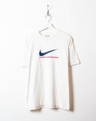 White Nike T-Shirt - Large