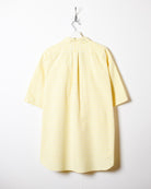 Yellow Polo Ralph Lauren Checked Short Sleeved Shirt - XX-Large