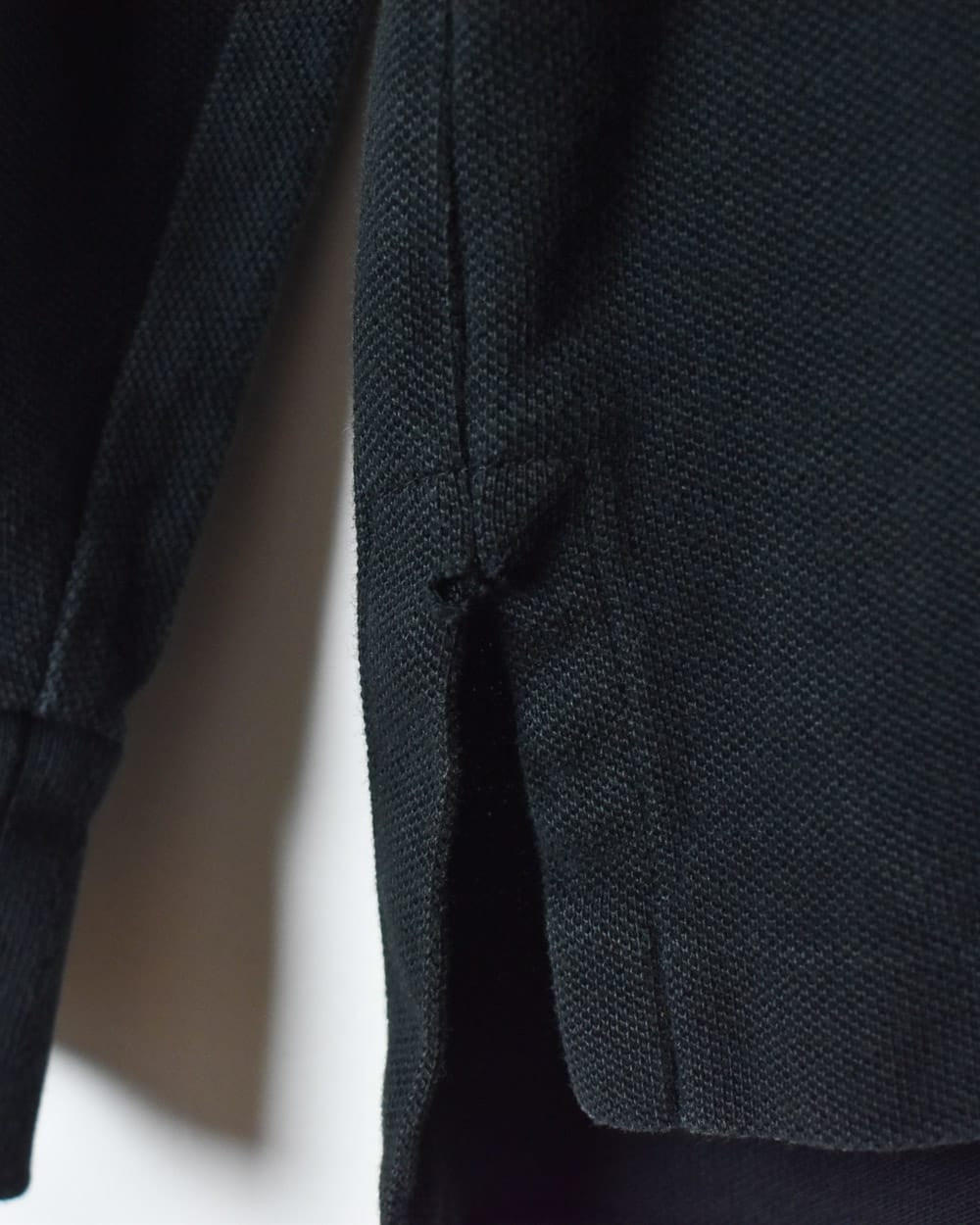 Black Polo Ralph Lauren Long Sleeved Polo Shirt - Small