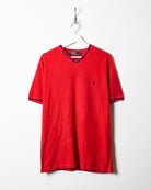 Red Polo Ralph Lauren T-Shirt - Large