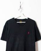 Black Polo Ralph Lauren T-Shirt - Large