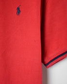 Red Polo Ralph Lauren T-Shirt - Large