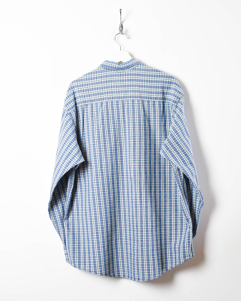 Blue Timberland Denimwear Checked Shirt - Medium