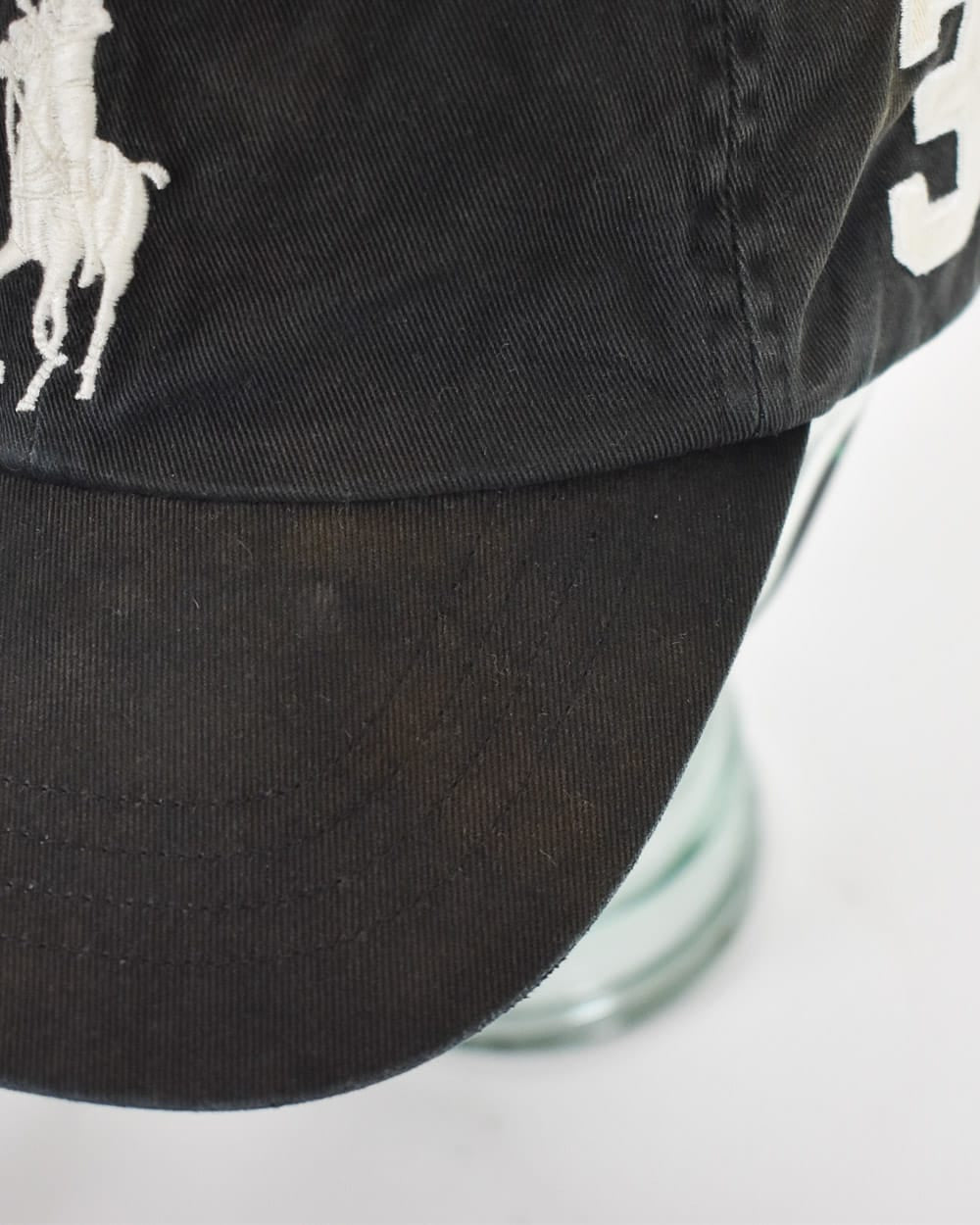 Black and white polo hat sale