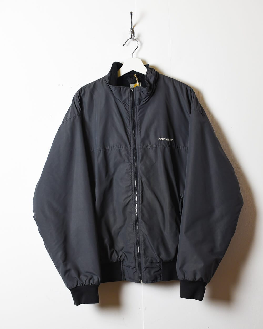 Grey Carhartt Fleece Lined Jacket - Large
