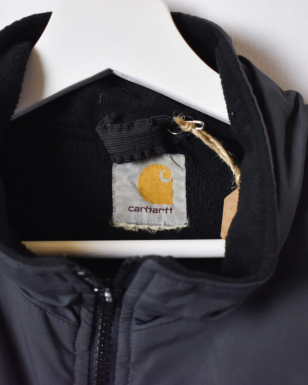 Grey Carhartt Fleece Lined Jacket - Large