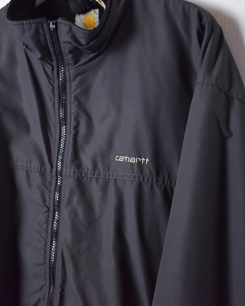 Grey Carhartt Fleece Lined Jacket - Large