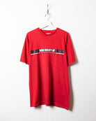 Red Nike Rugby T-Shirt - Large